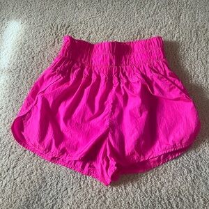 Vibrant Free People Movement Pink Women's Shorts